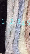 3D flower Embroidery Net Lace African French Lace High Quality with beads Newest African Tulle Lace Fabric hot selling new come 2024 - buy cheap