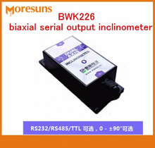 Fast Free ship BWK226 biaxial serial output inclinometer,Tilt sensors module angle sensor 2024 - buy cheap