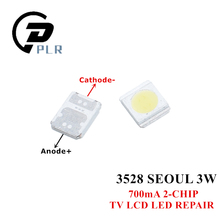 200 Uds Seúl LG LED de alta potencia LED luz 1210 de 3528, 2835 1w 3W 300LM blanco SBWVT121E iluminación LCD trasera para TV aplicación de TV 2024 - compra barato