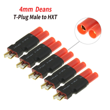 Deans T-Plug Male to HXT Connector Adapter 4mm RC LiPo Battery Connectors 2024 - buy cheap