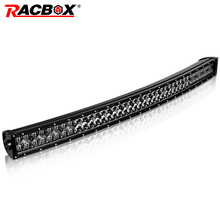 RACBOX-Barra de luz LED de 42 pulgadas, 20000LM, 5D, lentes negras, conector DT, haz combinado para ATV, todoterreno, UAZ, SUV 4x4, 4WD 2024 - compra barato