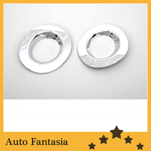 Chrome Fog Light Cover for Nissan March Micra K13 10-13-free shipping 2024 - buy cheap