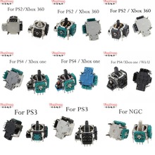 Piezas de reparación de Sensor analógico para Sony Dualshock 4 PS4 PRO PS2 PS3 Slim Controller 3pin 3d, eje de mando basculante, para xbox one 360 2024 - compra barato