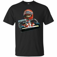 Black T-Shirt Niki Lauda Moto Sport 100% Cotton Fashion New Summer Classical Solid Color Short Sleeve Loose Skull T Shirt 2024 - buy cheap