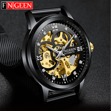 Skeleton Watch 2019 New FNGEEN Top Brand Sport Mechanical Watch Luxury Watch Mens Watches Montre Homme Clock Men Automatic Watch 2024 - buy cheap