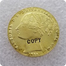 Moneda de copia del estado de la menta de Sídney, 1855 2024 - compra barato