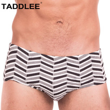Taddlee Brand Sexy Men's Swimwear Swimsuits Swim Boxer Briefs Bikini Low Rise Surf Board Shorts Beach Trunks Bathing Suits Men 2024 - buy cheap