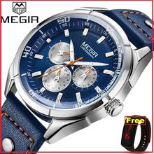 MEGIR Creative Army Military Watches Men Luxury Brand Quartz Sport Wrist Watch Clock Men Relogio Masculino Erkek Kol Saati 2024 - buy cheap