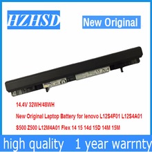 14.4V 32WH/48WH New Original Laptop Battery for lenovo L12S4F01 L12S4A01 S500 Z500 L12M4A01 Flex 14 15 14d 15D 14M 15M 2024 - buy cheap