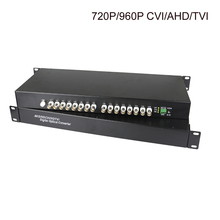 Conversores de fibra óptica de vídeo de alta qualidade hd cvi/ahd/tvi, 16 canais + transmissor de dados receptor-para 720p 960p ahd cvi tvi hd cctv 2024 - compre barato