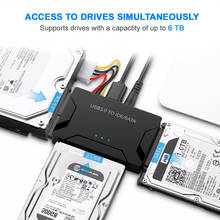 SATA to USB IDE Adapter USB 3.0 2.0 Sata 3 Cable for 2.5 3.5 Hard Disk Drive HDD SSD Converter IDE SATA Adapter Drop Shipping 2024 - купить недорого