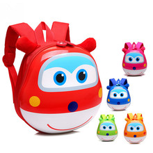 New Super Wings Cute Kid School Bags Cartoon Character 3D Style Children Backpacks Kindergarten Girls Boys Baby Backpack MD03 2024 - buy cheap