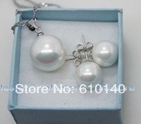 10-14mm white sea shell beads mother of pearl pendant / earring 2024 - buy cheap