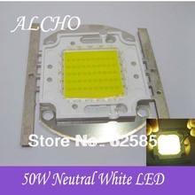Chip de led de alta potência 50w, branco neutro 4000-4500k 100-110lm/w 32-34v dc 1,5a 5 peças 2024 - compre barato