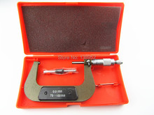 Outside micrometer 75-100mm micrometer 0.01mm 2024 - buy cheap