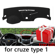 for Chevrolet Cruze 2009 - 2013 2014 dashboard mat Protective pad Shade Cushion Pad interior sticker car styling accessories 2024 - buy cheap