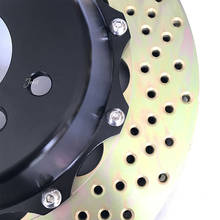 Jekit 355*32mm brake disc with center bell for subaru impreza 1996 wrx sti 2.0L 280hp GC8 wheel 18'' for Ap9040 red brake 2024 - buy cheap