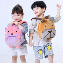 Mochila de dibujos animados para niños y bebés, bolso escolar suave, de animales 2024 - compra barato