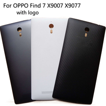 10 шт. Новый чехол для задней крышки батарейного отсека для OPPO Find 7 X9007 X9077 с NFC с логотипом для OPPO Find7 X9007 X9077 дверь 2024 - купить недорого