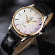 Мужские часы 2020 Топ люксовый бренд часы yazole модные минималистичные Часы мужские кожаный ремешок мужские кварцевые часы relogio masculino 2024 - купить недорого