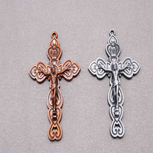 Orthodox classic vintage bronze jesus cross jewelry. Religious Orthodox Church Amulet of Jesus Cross 2024 - buy cheap