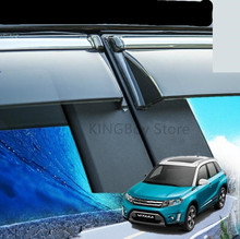 high quality plastic window rain or shine rain eyebrow car styling 2016-2018 for Suzuki Vitara 2024 - buy cheap