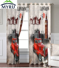 MYRU Anticorrosive Metal Grommet British living room bedroom curtains uk london blackout curtains 1.4mx2.6m 2024 - buy cheap