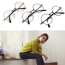 Retro Unisex Round Presbyopic Reading Glasses Metal Frame Personality Eyeglass 2024 - buy cheap