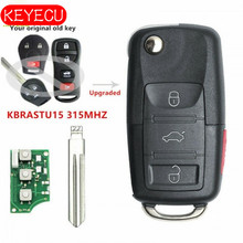 Keyecu-mando a distancia actualizado, 4 botones, 315MHZ, Chip 4D60 / ID46 para Nissan Infiniti FCC: KBRASTU15 2024 - compra barato