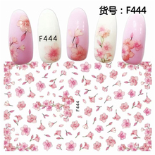 8 sheets Mixed designs Self-adhesive 3D decals Nail Art decorations Stickers Manicure acrylic nail supplies tools F439-446 2024 - buy cheap