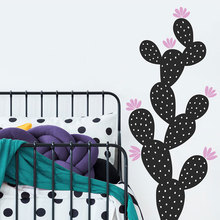 Cactus planta decalques de vinil decoração para casa crianças quarto arte adesivo parede berçário decoração removível auto adesivo mural bo62 2024 - compre barato