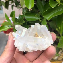 Conjunto de pedras de cristal aura quartz-1 peça 2024 - compre barato