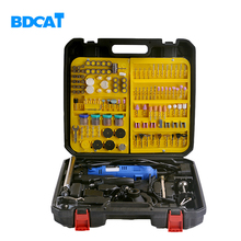 BDCAT-minitaladro doble eléctrico Dremel, herramienta de rotación de velocidad Variable con eje flexible y juego de Accesorios de herramientas eléctricas de 256 Uds. 2024 - compra barato
