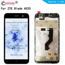 For ZTE Blade A520 LCD Display+Touch Screen Replacment Digitizer with frame Assembly Phone Panel For ZTE A520 A 520 display 2024 - buy cheap