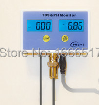 Aquarium PH / TDS Monitor PH meter TDS meter tester 0-14ph 0-1999PPM High quality NE 2024 - buy cheap