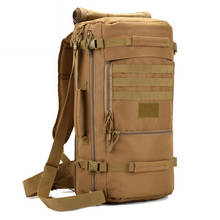 Hot Men's Military Backpack Waterproof Nylon School Bag High-capacity Camouflage Backpacks Multi-function Men Travel Bags 2022 2024 - buy cheap