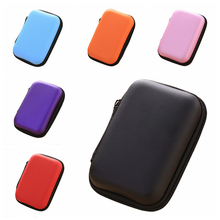 6 Colors Hard Nylon Carry Bag Compartments Case Cover Headphone Earphone Jewelry Storage Box Home Sundries Container 2024 - buy cheap