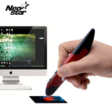 Mini caneta óptica sem fio 2 em 1, mouse laser pointer ajustável 500/1000dpi para pc, laptop, desktop, ppt 2024 - compre barato