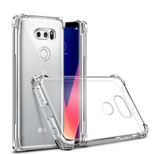 For LG V20 V30 G7 thinq G6 Q8 V9 Stylo 3 K4 2017 K10 2018 Anti-knock Transparent Phone Case For LG G7 thinq Cases 2024 - buy cheap