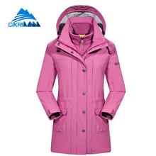 Chaqueta de forro polar 3 en 1 para mujer, abrigo impermeable para exteriores, Camping, esquí, senderismo, pesca, Invierno 2024 - compra barato