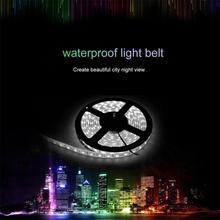 Waterproof 5M 300LED RGB LED Strip Light 3528 DC12V Home Hotels Clubs Shopping Malls Decoration Lamp With 1A Adapter UK Plug 2024 - buy cheap