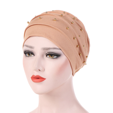 New Women's Ladies Muslim Hijabs Hat Chemo Hat Beanie Scarf Turban Head Wrap Cap Women's Hats 2024 - buy cheap