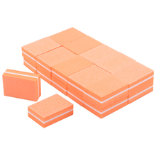 20pcs/lot Mini Orange Nail Buffer Sponge Blocks Professional Nail File Disposable Gel Polish Pedicure Manicure Nail Salon Tools 2024 - buy cheap