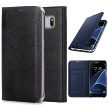 Funda delgada tipo billetera de cuero PU para Samsung Galaxy Note 10, 9, 8, S6, S7 Edge, S8, S9, S10 Plus, S10e, funda con tarjetero 2024 - compra barato