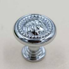 28mm kitchen cabinet knobs modern simple drawer Pulls silver zinc alloy cupboard dresser bedside table furnitureknobs pulls 2024 - buy cheap