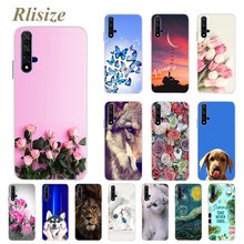 Flower Case For Honor 20 Cover Huawei Honor 20S 20 S Case Phone Soft TPU Painted Cover Case For Huawei Honor 20 Pro 20pro Bumper 2024 - compre barato