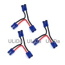 3pcs EC5 Serial Series Lipo Battery Connect Adapter Ultra Duty 10CM 12awg for RC 2024 - buy cheap