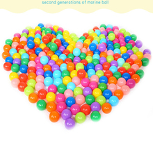 100 Ecological unids / lot Colorful Plastic Baby Toys Soft Water Pool Ocean Wave stress Fun Outdoor Sports Ball 2024 - buy cheap