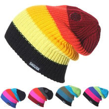 Men Women Skiing Warm Winter Hats Knitting Skating Skull Caps For Woman Turtleneck  Beanies Hat Snowboard Ski Cap 2024 - buy cheap