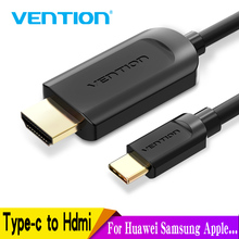 Vention USB C HDMI 4K Type C to HDMI Cable HDMI Adapter for Huawei P20 Pro Mate 20 MacBook Pro Air ipad Pro Thunderbolt 3 1m 2m 2024 - buy cheap